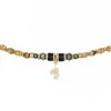 Collier et Bracelet 3 tours Ana Caramel, Têtes Blondes