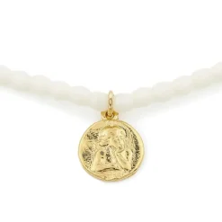 Collier et Bracelet 3 tours Raphaël Gold Vanille, Têtes Blondes