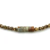 Collier et Bracelet 6 tours Joanna Caramel, Têtes Blondes