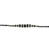 Collier et Bracelet 3 tours Crocodile Slim, Têtes Blondes