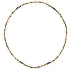 Collier et Bracelet 3 tours Gentleman Snake, Têtes Blondes