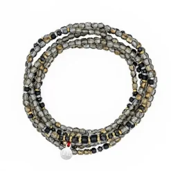 Collier et Bracelet 6 tours New Vir Quantic, Têtes Blondes