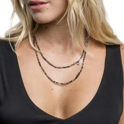 Collier et Bracelet 6 tours New Vir Quantic, Têtes Blondes