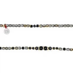 Collier et Bracelet 6 tours New Vir Quantic, Têtes Blondes