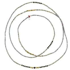 Collier et Bracelet 6 tours Andy Quantic, Têtes Blondes