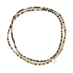Collier ras du cou New Alicia Léopard, Têtes Blondes