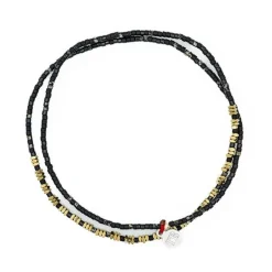 Collier ras du cou New Alicia Black Panther, Têtes Blondes