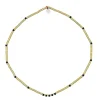 Collier ras du cou Toni Hématite Gold, Têtes Blondes