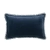 Coussin uni Fara Marine, Vivaraise