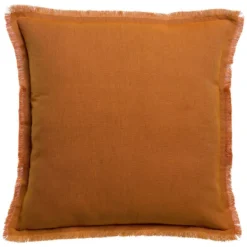 Coussin Uni Laly Cuivre, Vivaraise