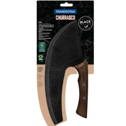 Couteau à pizza et à viande Viking Black Churrasco, Tramontina