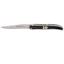 Couteau Ébène insertion Nougatine, Laguiole en Aubrac