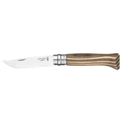 Couteau N°8 Bouleau lamellé brun, Opinel