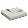 Couverture Uni Coton Silver, Biederlack