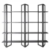 Etagère en Chêne Noir 240 x 229 cm, Eleonora BV