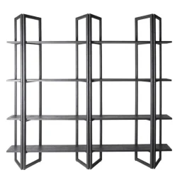 Etagère en Chêne Noir 240 x 229 cm, Eleonora BV