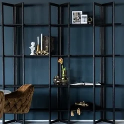 Etagère en Chêne Noir 240 x 229 cm, Eleonora BV