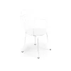 Fauteuil Louvre blanc empilable, Fermob