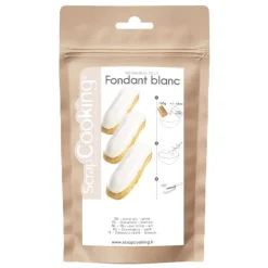 Fondant blanc en poudre pour glaçage 150 g, ScrapCooking