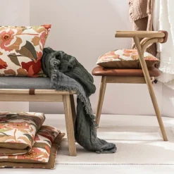 Housse de Coussin Ibiza Olive, Haomy