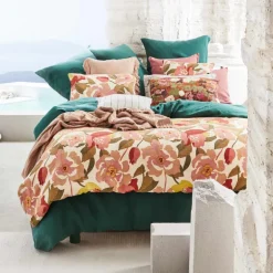 Housse d'Edredon Ibiza Olive, Haomy