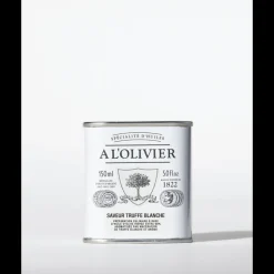 Huile d'olive aromatique saveur Truffe blanche, A L'OLIVIER