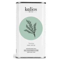 Huile d'Olive Infusée au Thym, Kalios