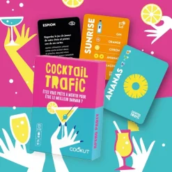 Jeu de cartes Cocktail Trafic, Apéro Party, Cookut
