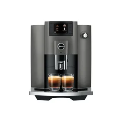 JURA Machine Automatique à café E6 Dark inox EC