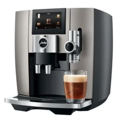 JURA Machine Automatique à Café J8 Midnight Silver EA