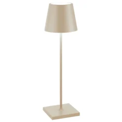Lampe de table Poldina Sand, Zafferano