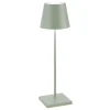 Lampe de table Poldina Sage Green, Zafferano