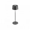 Lampe Olivia Grise 11 x 35 cm, Zafferano
