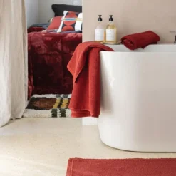 Linge de toilette Bora Géranium, Vivaraise