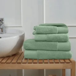 Linge de toilette Sauge Sensoft, Sensei