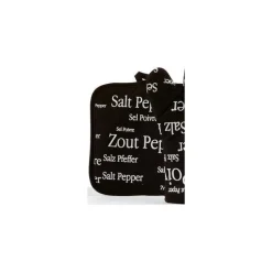 Manique Sel poivre couleur noir, Winkler