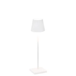 Micro lampe de table Poldina Blanc, Zafferano