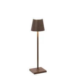 Micro lampe de table Poldina Corten, Zafferano
