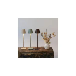 Micro lampe de table Poldina Sand, Zafferano