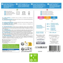 Microfibre pour Vitroceram et induction, Starwax