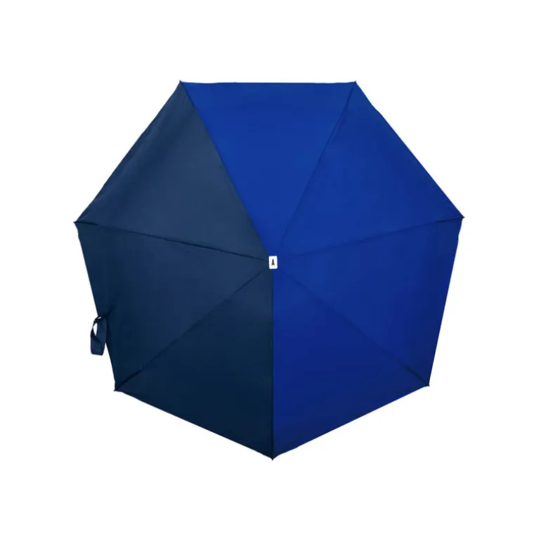 Micro-parapluie bicolore Bleu Roi & Bleu Nuit Victoire, Anatole