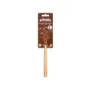 Mini spatule Chocolat en bambou et silicone, Pebbly