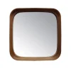 Miroir arrondi Bois Brun, Emdé