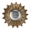 Miroir Lila convexe doré, Emdé
