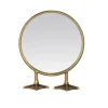 Miroir sur pied  rond Pattes de canard, Emdé