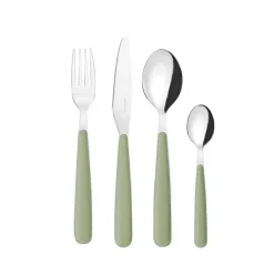 Ménagère 24 pièces Pop Vert, Guzzini