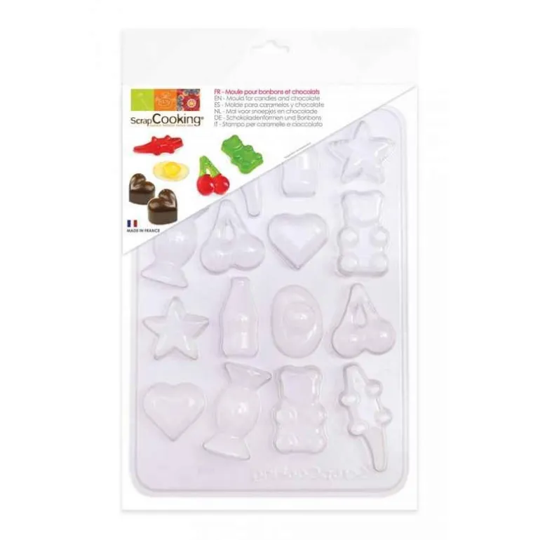Moule blister 16 bonbons et chocolats, ScrapCooking