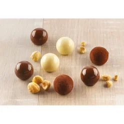 Moule chocolat 3D Tartufino, Silikomart
