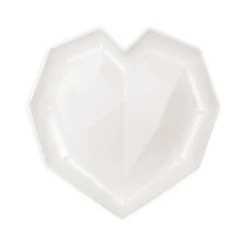 Moule 3D Silicone Coeur Diamant, Scrapcooking