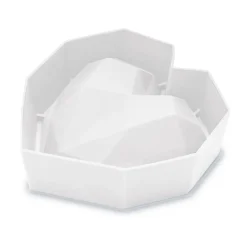 Moule 3D Silicone Coeur Diamant, Scrapcooking